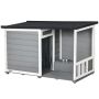Будка для собаки PawHut 103x62x66см, разных цветов