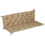 Подушка для качелей Outsunny 150x98x8см, светло-коричневого цвета