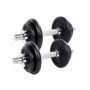 Atsvaru komplekts SYL20T 2x20 kg, melns