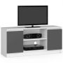 TV statīvs RTV K120, balts/pelēks
