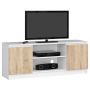 TV statīvs RTV K120, balts/ozols