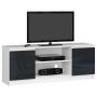 TV statīvs RTV K120, balts/melns