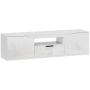 TV galds Homcom 160x38x43cm, balts