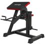 Daudzfunkcionāls trenažieris Sportnow 105x95x80cm, melns/sarkans