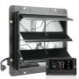 Sienas izplūdes ventilators 356 mm ar temperatūras un mitruma regulatoru, EC motoru, maināmu ātrumu, 1024 CFM