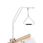 Medicīniskā trapeces stienis gultai, metāla, celtspēja 250 mārciņas (112 kg)