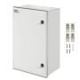 NEMA 4X tērauda elektrības kārba 60x40x23 cm, IP66 ūdensizturīga