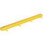 Plūdu maiss, atkārtoti lietojams PVC, 732 × 50,8 × 30,5 cm, dzeltens
