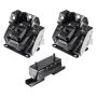 Комплект креплений двигателя и трансмиссии, 3 шт., Chevrolet Silverado 1500 2007–2013 5.3L V8