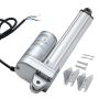12 V lineārais aktuators, 152,4 mm gājiens, IP65, 3000 N, 5 mm/s
