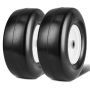Zāles pļāvēja necaurduramas PU riepas ar disku, 13x5-6 collas, 2 gab. komplektā