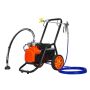 Diafragmas bezgaisa krāsas smidzinātājs, 1700 W, 3000 PSI, ar ratiņiem un pagarinātāja stieni