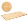 Kļavas koka galda virsma 129,2 cm x 73,5 cm taisnstūrveida stāvgalda virsma