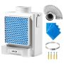 3-vienā iekštelpu žāvētāja ventilācijas komplekts, ABS, 99 mm, elektriskajiem žāvētājiem