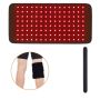 Sarkanās gaismas terapijas paklājiņš ķermenim, 120 LED spilventiņi, 2 viļņu garumi