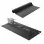 Vingrošanas paklājiņš skrejceliņiem un eliptiskajiem trenažieriem, 6 mm PVC, 91,5x182 cm
