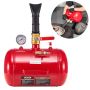 Piepūšams riepu bortu instruments 18,9 L, pneimatisks, sarkans