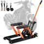 Motocikla hidrauliskais domkrats 680,4 kg ATV dubļu statīvs