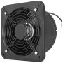 Industriālais metāla aksiālais gaisa nosūces ventilators 250 mm
