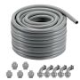 Elastīga 25,4 mm PVC elektroinstalācijas caurule, 30,5 m, IP65