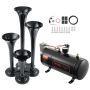 Комплект железнодорожной сигнализации, 4 трубы, компрессор 120 PSI, бак 3,03 л.