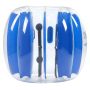 Piepūšamās burbuļbumbas, 1,2 m, zilas svītras, PVC