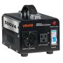 Sprieguma pārveidotājs 500 VA, 110 V uz 220 V un 220 V uz 110 V, ar ASV un ES kontaktligzdām, ķēdes pārtraucēju