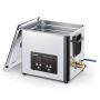 10 l ultraskaņas tīrītājs no nerūsējošā tērauda, ​​180 W, digitālais displejs