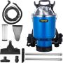Mugursomas tipa putekļsūcējs 3,4 l, HEPA filtrācija, rūpnieciskais, ar instrumentiem