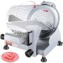 Elektriskā 10 collu oglekļa tērauda gaļas griezēja, 240 W, regulējams biezums
