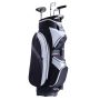 Golfa soma 36 collas ar 14 nodalījumiem, neilons, melna