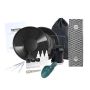 Zelta skalošanas komplekts 12 collu alumīnijam ar kastīti un mugursomu