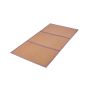 Japāņu rokām austs dabīgā rotangpalmas tatami paklājiņš, 80 x 39 collas, salokāms
