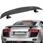 GT spārna automašīnas aizmugurējais spoileris, 46,3 collas, ABS, spīdīgi melns
