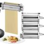 KitchenAid nerūsējošā tērauda makaronu rullīšu griezēju komplekts, 3 gab.