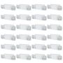 24x komerciālas LED avārijas gaismas, 3W, baltas, 180 minūšu akumulators