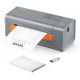 Термопринтер для этикеток 203 DPI 4x6 см, серый, USB