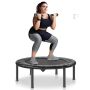 Salokāms mini fitnesa batuts, 36 collas, lietošanai iekštelpās un dārzā