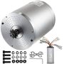 72 V 3000 W bezkontaktu kartinga motors ar ātruma regulatoru