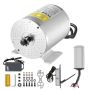 Бесщеточный электродвигатель постоянного тока мощностью 1800 Вт, 48 В, для картинга