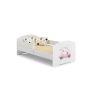 Детская кроватка Luk с матрасом и защитным бортиком, 164 см x 85 см x 63 см, для котят.