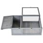Клетка для черепах PawHut 91x60,5x32 см, серая.