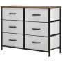 Kumode Homcom 80x30x62.5cm., dažādas krāsas
