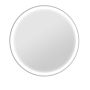 Зеркало для ванной с LED подсветкой Kleankin 60x3x60см, серебристого цвета