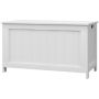 Sols ar mantu kasti Homcom 81x40x46cm, baltas