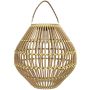 Dārza lampa ar saules bateriju Outsunny 31x31x32cm., gaiši brūna