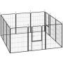 Suņu aploks PawHut 272x136x100cm, melns