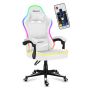 Игровое кресло HUZARO FORCE 4.4 RGB белого цвета