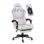 Игровое кресло HUZARO Force 4.7 White RGB