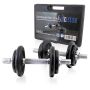 Hanteļu komplekts 4x2,5kg 4x1,25kg ar koferi